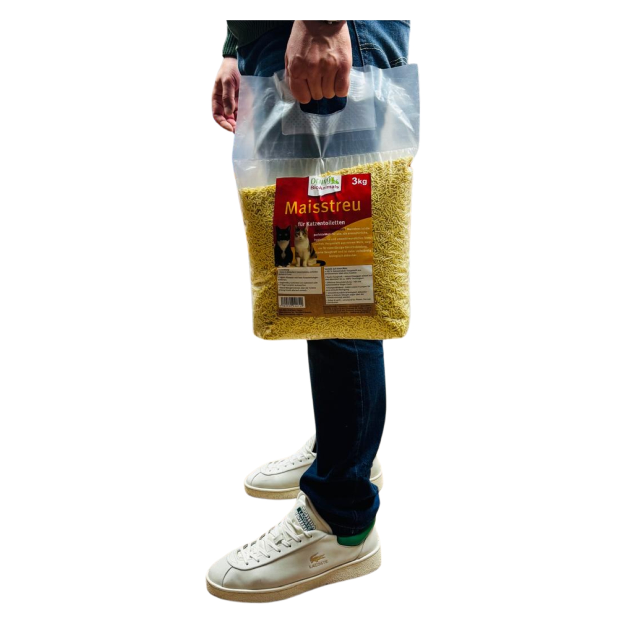 Mais Katzenstreu 3 kg / 8 L von Denny Bio Animals – Ansicht 7