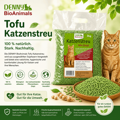 Tofu Katzenstreu 3 kg / 8 L