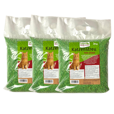 Tofu Katzenstreu 9 kg / 24 L von Denny Bio Animals – Ansicht 1