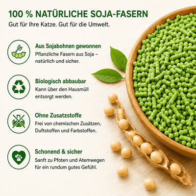 Tofu Katzenstreu 3 kg / 8 L